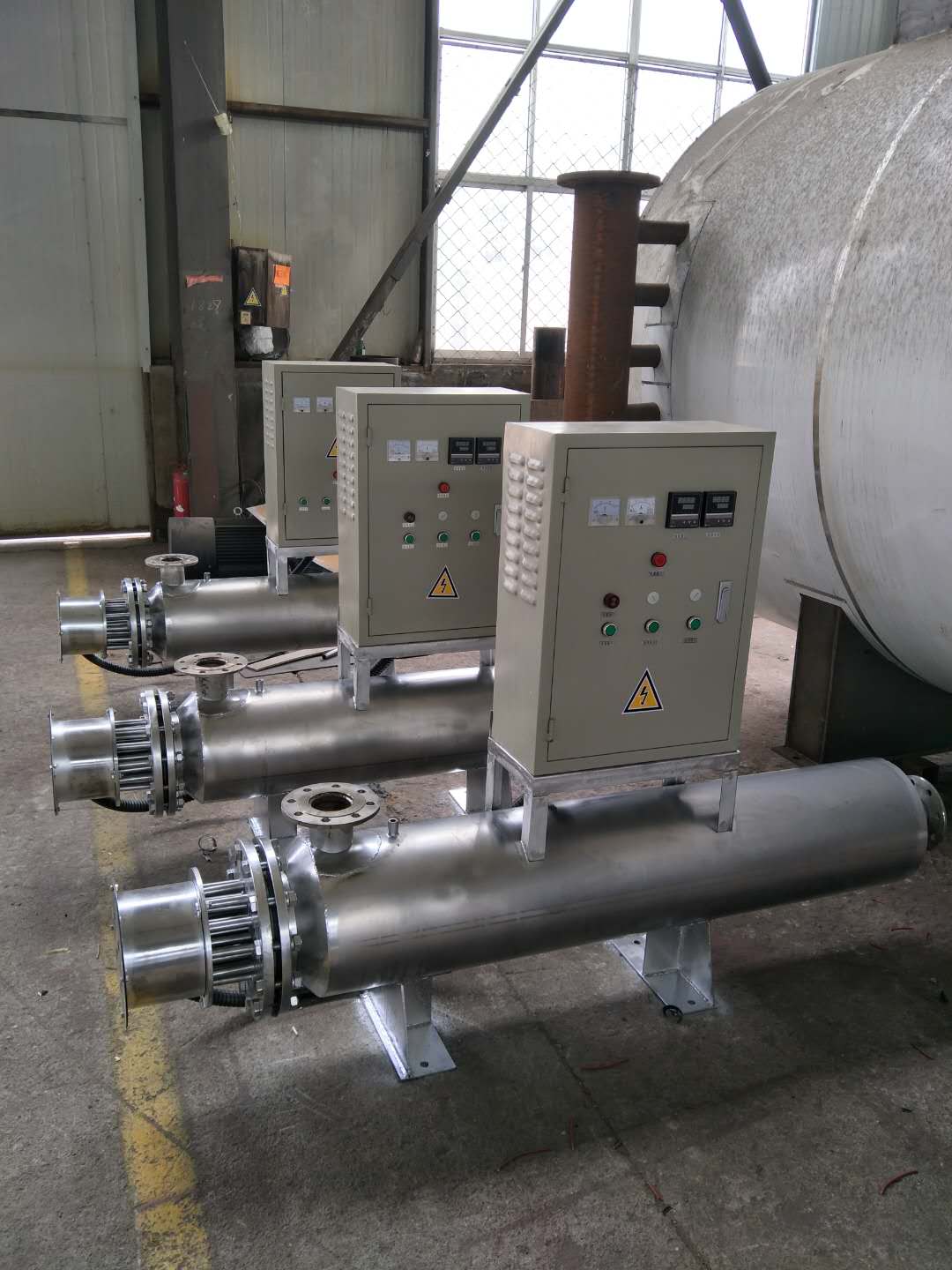 口罩熔噴布電加熱器、口罩布空氣加熱器、熔噴布專用空氣加熱器現貨供應